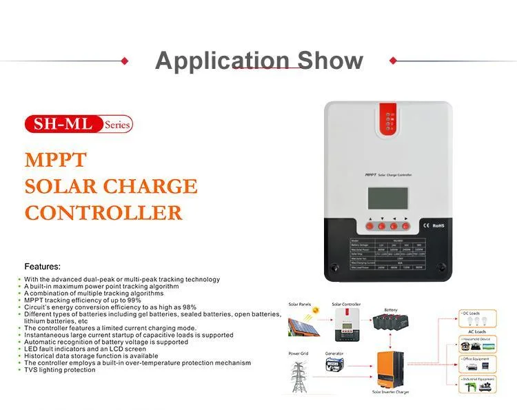 MPPT Solar Charge Controller Panel Pump Solar Controller Solar Charge Controller Waterproof
