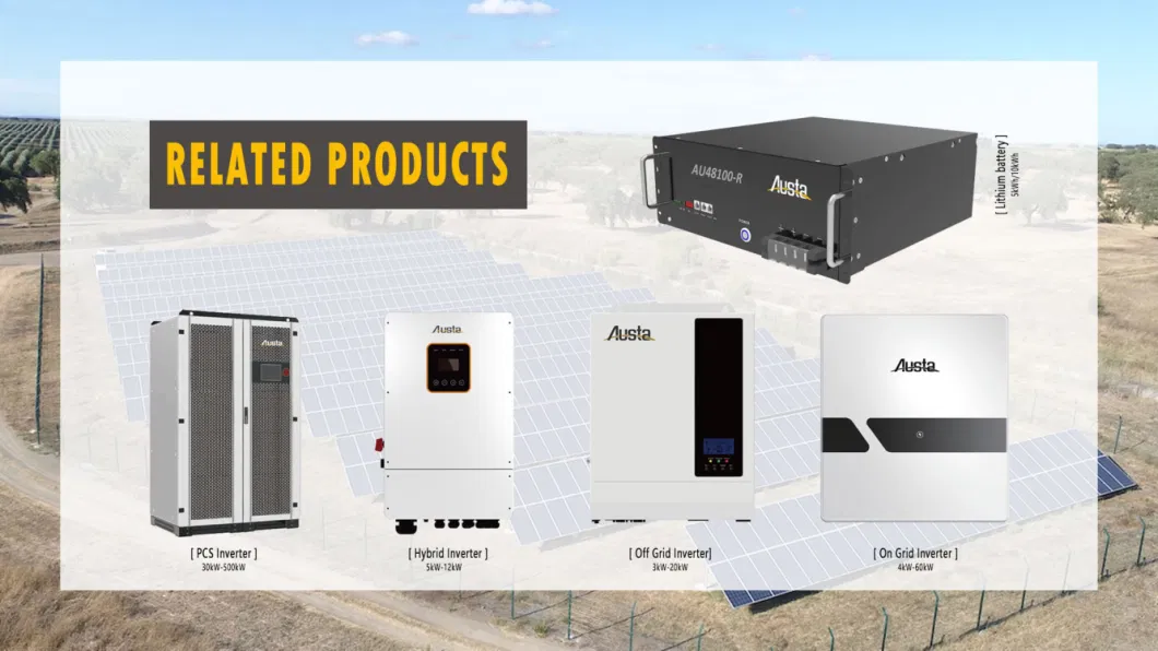 Portable Home off Grid Supply Hybrid Inverter AC DC Solar Power System with MPPT Charge Controller