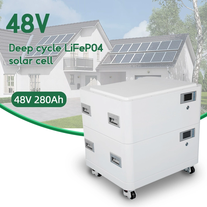 Stackable Power Brick 48V 280ah 300ah LiFePO4 Lithium Battery for Energy Storage
