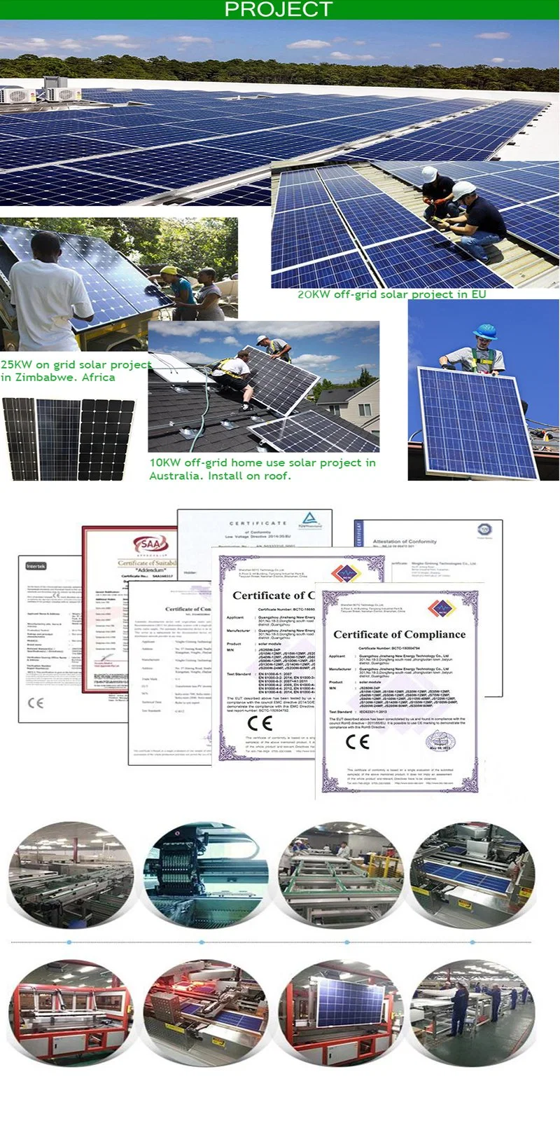 Kinsun 1-50kw Hybrid Solar Power System