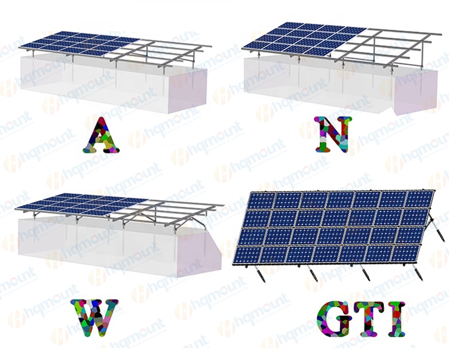 Cheap PV Products Design Aluminum Solar Mounting System for Ground Mount