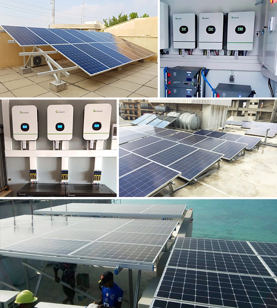 House Complete Kit Solar Panel System Solar System Home Power 5kw 6kw 8kw 10kwoff Grid Solar Power Set