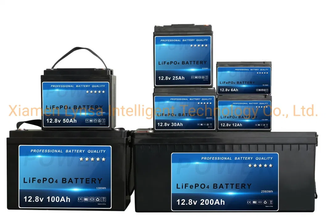 LiFePO4 Battery 12.8V 100ah 200ah China Price Solar Storage Lithium Ion Battery