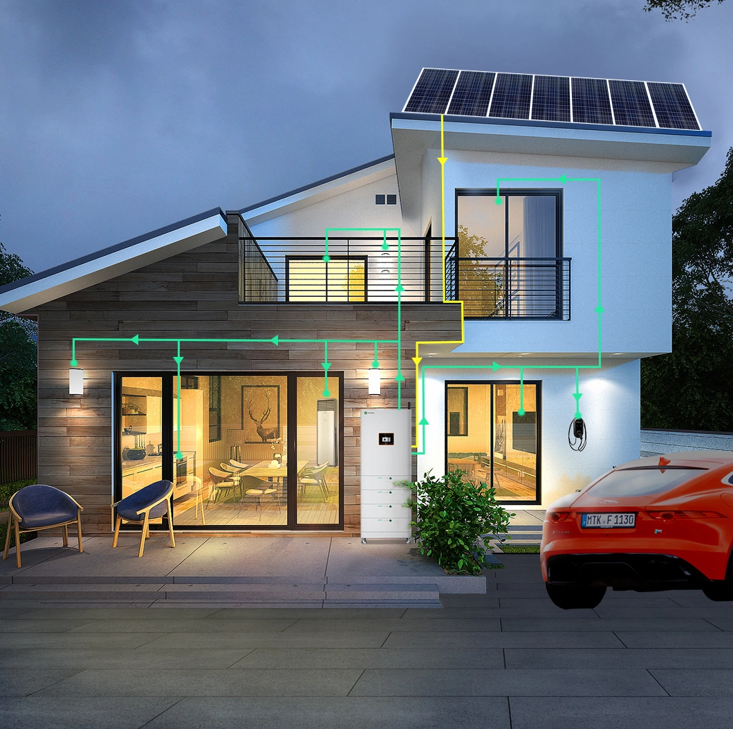 Hyliess 5kw Hybrid Solar Energy Storage System for Solar Battery Rechargeable Battery Energy Storage System