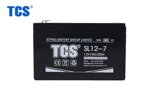 Tcs Chinese Manufacturer Energy Storage AGM Valve Regulated Sealed Lead Acid Dry Battery 12V 7ah Price for Electronic Scales