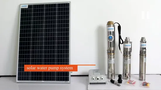 Mastra 3 Inch 400W Italy Stainless Steel Solar Submersible Pumping Controller System Solar Water Pump Kit