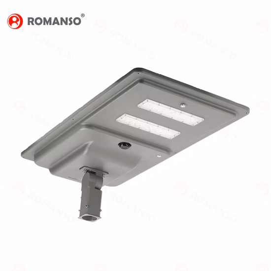 Romanso IP66 Waterproof 5 Yeas Warranty 80W 100W 120W All in One Solar Light Outdoor Street